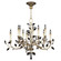 Crystal Laurel Ten Light Chandelier in Gold (48|775940ST)