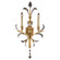 Beveled Arcs Two Light Wall Sconce in Gold (48|760750ST)