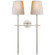 Bryant Two Light Wall Sconce in Antique Nickel (268|TOB 2025AN-L)