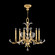 Beveled Arcs Six Light Chandelier in Gold Leaf (48|739140-SF3)