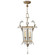 Beveled Arcs Three Light Lantern in Silver (48|705440ST)