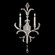 Beveled Arcs Two Light Wall Sconce in Silver Leaf (48|704850-SF4)