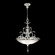 Beveled Arcs Three Light Pendant in Silver Leaf (48|704540-SF4)