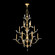 Beveled Arcs 16 Light Chandelier in Gold Leaf (48|702040-SF3)