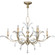 Beveled Arcs Eight Light Chandelier in Silver (48|701240ST)