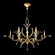 Beveled Arcs Eight Light Chandelier in Gold Leaf (48|701240-SF3)