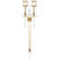 Monte Carlo Two Light Wall Sconce in Gold (48|570450ST)