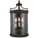 Louvre Three Light Outdoor Coupe in Bronze (48|539081ST)