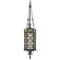 Costa del Sol Four Light Outdoor Lantern in Black (48|325282ST)