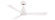 Kute 44 44'' Ceiling Fan in Matte White (26|FPD8547MW)