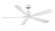 Kute5 52 52'' Ceiling Fan in Matte White (26|FPD5534MW)