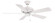 Edgewood 44 44''Ceiling Fan in Matte White (26|FP9044MWW)