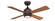 Kwad 44 44''Ceiling Fan in Dark Bronze (26|FP7644DZ)