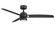 Amped 52'' Ceiling Fan in Black (26|FP7634BL)