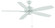 Aire Deluxe 52'' Ceiling Fan in Matte White (26|FP6284MW)