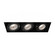 GU10 MULTI MULT,GU10,TRIMLSS,3LT,50W,BLK in Black (40|TE213GU10-01)