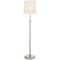 Bryant One Light Floor Lamp in Polished Nickel (268|TOB 1002PN-L)