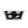 26W Multi LED Recessed Multiple in White (40|TE134BLED-35-2-02)