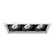 26W Multi LED Recessed Multiple in White (40|TE133LED-40-4-22)