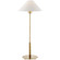 Hackney One Light Table Lamp in Hand-Rubbed Antique Brass (268|SP 3022HAB-NP)