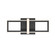 BORDO BORDO-OD-16IN-BK-WH in Black (40|45725-012)