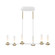 Torcia LED Chandelier in Matte White (40|45713-026)