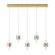 Rola LED Linear Chandelier in Gold (40|45595-011)