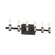 Albany LED Vanity in Silver-Black Mix (40|45237-027)