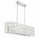 Perrene Eight Light Linear Chandelier in Chrome (40|44287-016)