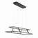 Cadoux LED Linear Chandelier in Matte Black (40|43877-010)