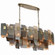 Cocolina 11 Light Linear Chandelier in Brushed Brass (40|43874-019)