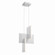Coburg LED Pendant in Anodized Silver (40|37347-035)