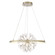 Clayton LED Chandelier in Brushed Silver (40|37342-012)