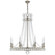 Regency Eight Light Chandelier in Polished Nickel (268|SN 5108PN)