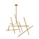 Crossroads LED Chandelier in Brushed Brass (40|36251-032)
