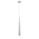 Sliver One Light Pendant in Polished Nickel (40|20445-027)