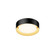 Echo LED Flush Mount in Black / Gold (86|E51010-BKGLD)