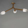 Blossom LED Flush Mount in Natural Aged Brass (86|E32790-93NAB)