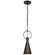 Limoges One Light Pendant in Natural Rusted Iron (268|SK 5360NR-AI)