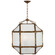 Morris Three Light Lantern in Gilded Iron (268|SK 5009GI-FG)