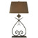 Harper One Light Table Lamp in Natural Rusted Iron (268|SK 3100NR-TL)