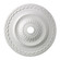 Brookdale Medallion in White (45|M1008WH)
