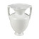 Tellis Vase in White (45|H0017-10045)