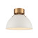 Zayne One Light Semi Flush Mount in Matte White (45|EC89724/1)