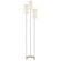 Aimee Three Light Floor Lamp in Polished Nickel (268|SK 1550PN-L)