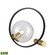 Ayla LED Table Lamp in Honey Brass (45|D4703)