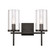 Oakland Two Light Vanity in Black (45|CN290216)