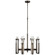 Malik LED Chandelier in Bronze (268|S 5911BZ-CG) Malik LED Chandelier in Bronze (268|S 5911BZ-CG)
