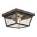 Springfield Two Light Flush Mount in Hazelnut Bronze (45|9002EF/70)