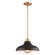 Grenville One Light Pendant in Brushed Gold (45|89434/1)